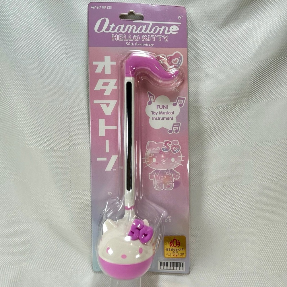 RARE 50th Anniversary Otamatone Musical Instrument Sanrio Hello Kitty New MIP